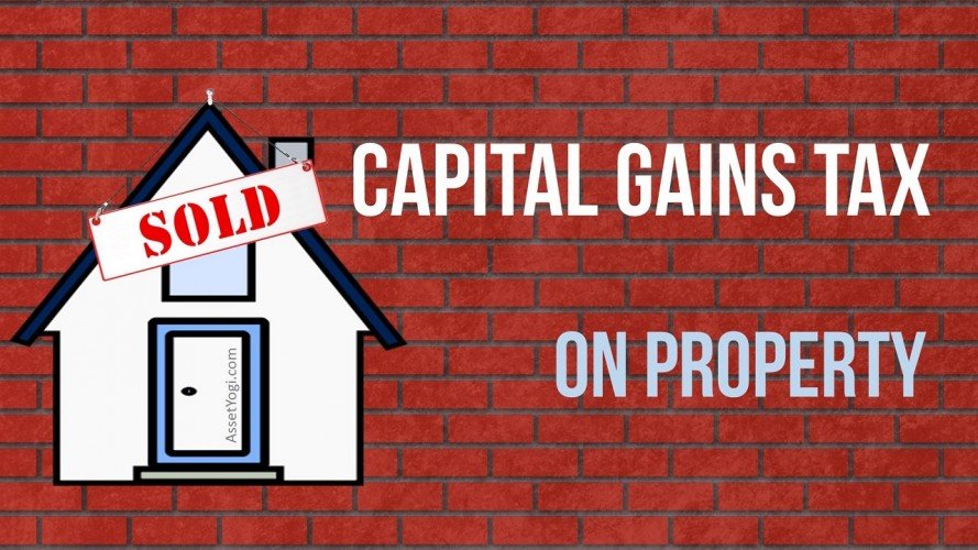 capital gain tax on sale of property