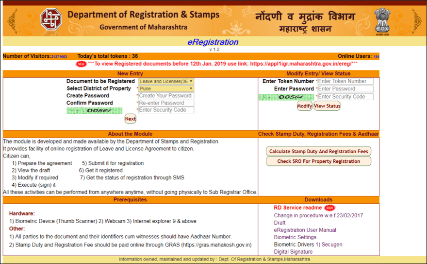 pune igr 1 Stamp Duty and Registration Charges in Pune in 2022