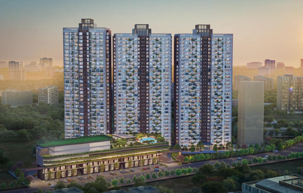 austin yana elevation 3 BHK Home in Austin Yana Tathawade