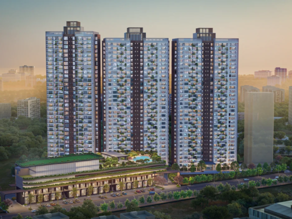 austin yana elevation 3 BHK Home in Austin Yana Tathawade