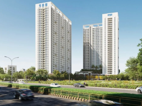 pebble greenfield elevation 1 Abhinav Group - 3BHK Flats in Wakad, Pune.
