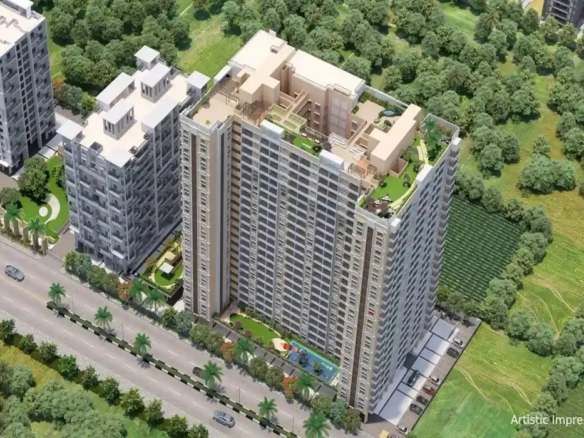 aditya vivaaz bird eye view Aditya Vivaaz, Ravet – Smart 2 & 3 BHK Flat