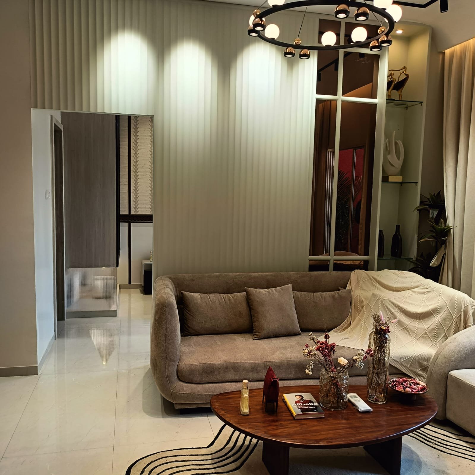 living room 1 Township Projects vs Standalone Buildings: Which Gives Better Returns in Pune?